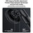 YESIDO C230 Car Cup Holder Phone Mount 360 Degree Rotating Magnetic Cellphone Stand - Black - 2