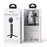 YESIDO C233 Magnetic Phone Tripod Telescopic Clip-on Desktop Holder Stand for Selfie Live Streaming - Black - 7
