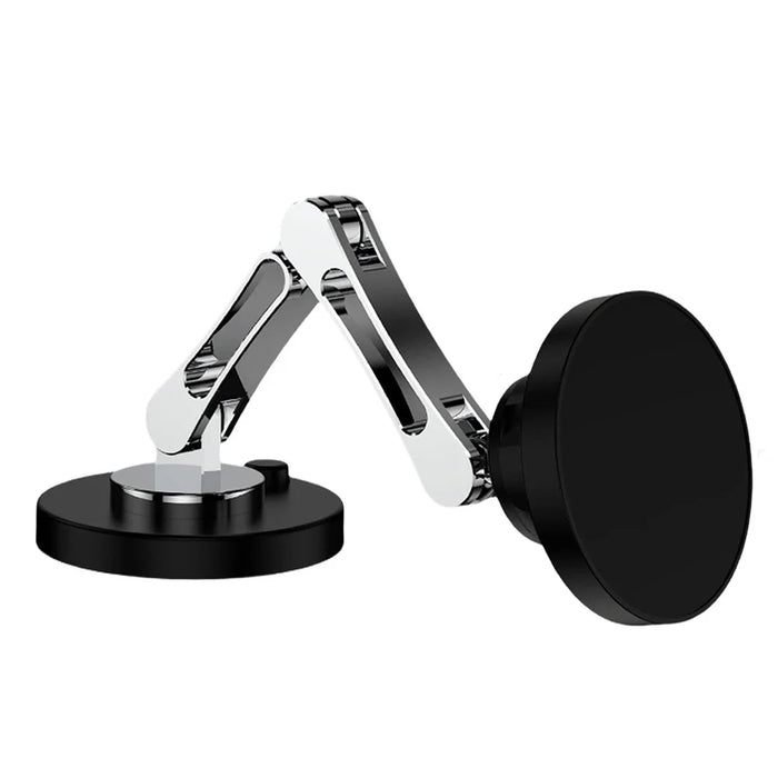 QH-AKD145 Magnetic Car Phone Mount 360 Degree Rotatable Foldable Dashboard Cellphone Stand with Adhesive Base - 1