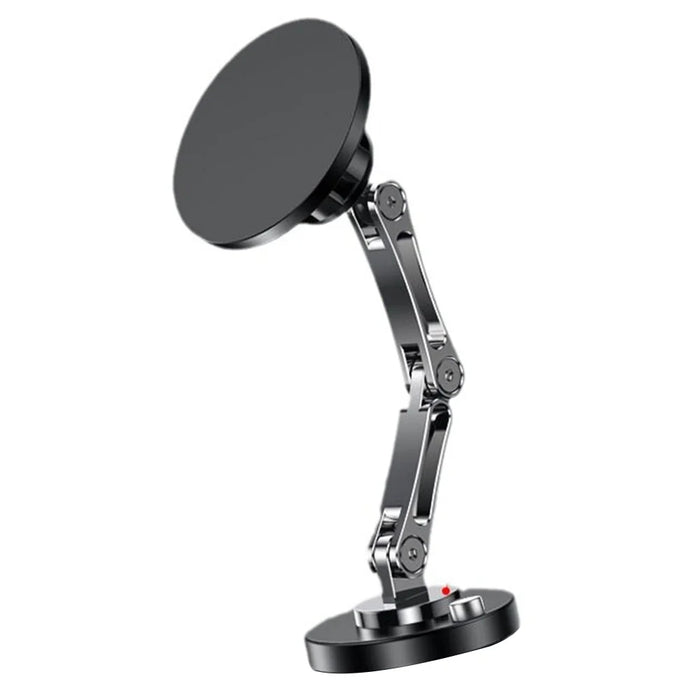 QH-AKD145 Magnetic Car Phone Mount 360 Degree Rotatable Foldable Dashboard Cellphone Stand with Adhesive Base - 2