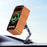 AKD255 15W Wireless Charging Car Mount Magnetic Phone Holder Stand for Dashboard Windshield - Black - 6