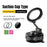 ESSAGER Vacuum Quad-Axle Folding Magnetic Mount N52 Strong Magnet 1080° Adjustable Phone Holder for Car Dashboard - 2