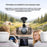 YESIDO C281 Compatible with Magsafe Car Mount Phone Holder Dashboard 360° Adjustable Magnetic Suction Cup Phone Stand for Smartphone - 3