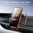 YESIDO C235 Magnetic Car Phone Mount 360 Degrees Rotation Dashboard Stand with 2Pcs Magnetic Sheets - Black - 4