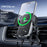YESIDO C318 15W Qi Car Wireless Charger Mount 360 Degrees Rotation Air Vent Clip-on Phone Holder for 5.4-7.2 Inch - Black - 2