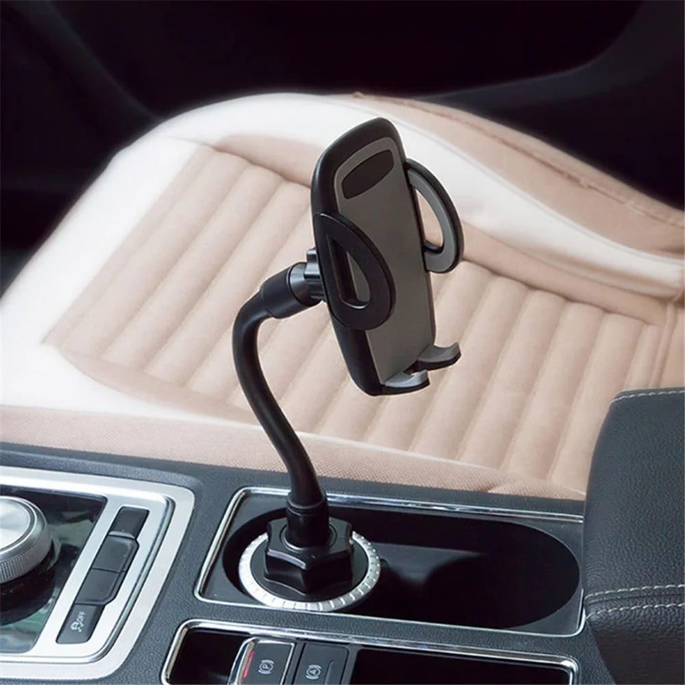 A64+X905 360 Degrees Rotating Universal Car Cup Holder Phone Support Stand Bracket - 2