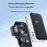 YESIDO C283 Vacuum Suction Cup Phone Holder One Touch Clamp 360 Degrees Rotating Car Mount Stand for Dashboard Windshield - Black - 5