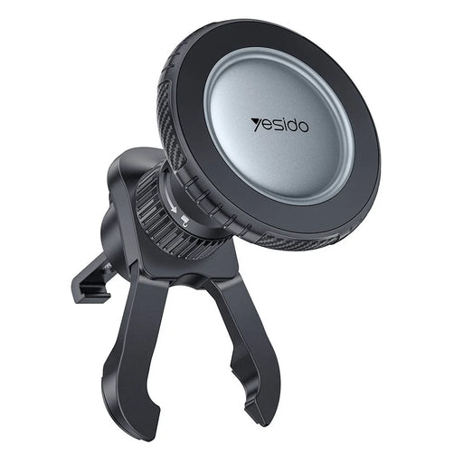 YESIDO C254 Magnetic Car Air Vent Phone Holder Compatible with MagSafe 360 Degrees Rotation Mount for 12-17 Series - Black - 1