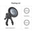 YESIDO C254 Magnetic Car Air Vent Phone Holder Compatible with MagSafe 360 Degrees Rotation Mount for 12-17 Series - Black - 6