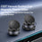 YESIDO C227 Vacuum Suction Cup Magnetic Phone Holder 360 Degree Rotation Ball Head Stand for Car Dashboard Desktop - Black - 2
