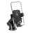 WEKOME WA-S65 Car Mount Holder 360 Degree Rotation Mechanical Suction Cup Dashboard Windshield Phone Stand for 4.7-7.2 Inch Devices - Black - 1