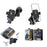 WEKOME WA-S65 Car Mount Holder 360 Degree Rotation Mechanical Suction Cup Dashboard Windshield Phone Stand for 4.7-7.2 Inch Devices - Black - 7