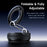 MCDODO TB-8420 Car Phone Holder Vacuum Suction Magnetic Foldable 360 Degree Adjustable Desktop Mount -Black - 4