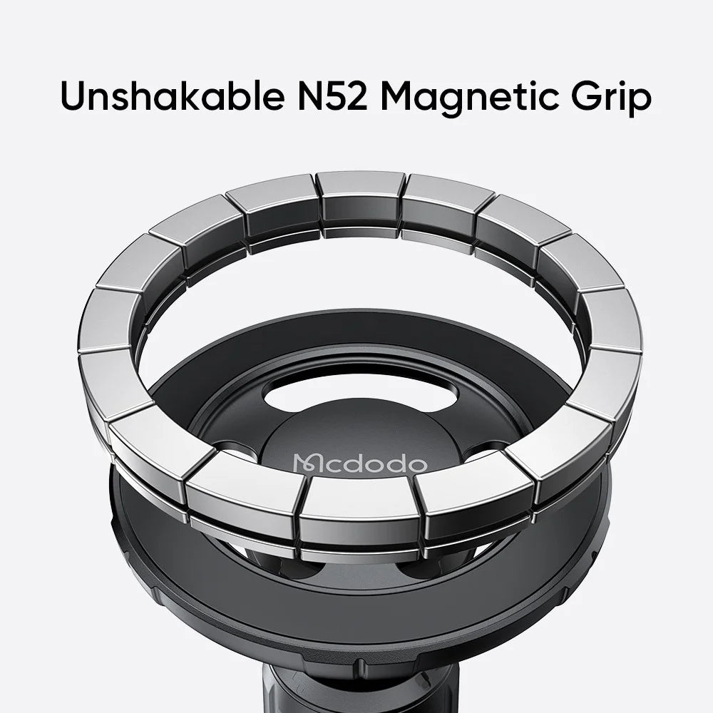 MCDODO CM-5030 Air Vent Magnetic Car Mount 360 Degree Rotation N52 Magnet Phone Holder for 4.7-6.7 Inch Smartphones - Black - 3
