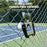 WQ-03 Sports Stadium Fence Mount Phone Holder Chain Link Net Clamp Car Air Vent Universal Mount - White - 5