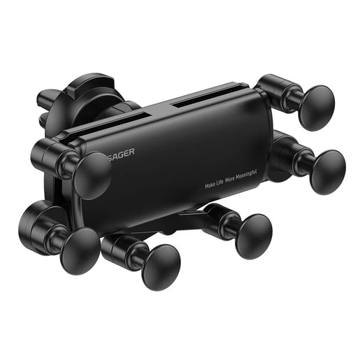 ESSAGER TURUI Series Car Gravity Air Vent Phone Holder 360-degree Rotating Phone Mount Stand Compatible with 4.7-6.7 inch Mobile Phone - 1