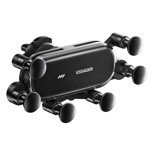 ESSAGER WEICHI Series Car Gravity Phone Mount Air Vent Phone Holder with 360-degree Rotating Ball for 4.7-6.7 inch Mobile Phones - 1