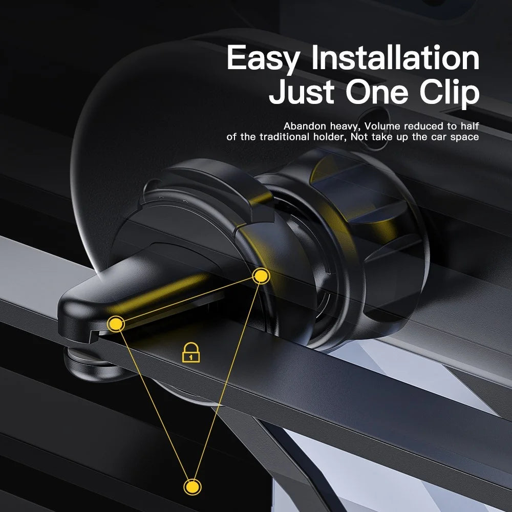 ESSAGER WEICHI Series Car Gravity Phone Mount Air Vent Phone Holder with 360-degree Rotating Ball for 4.7-6.7 inch Mobile Phones - 7