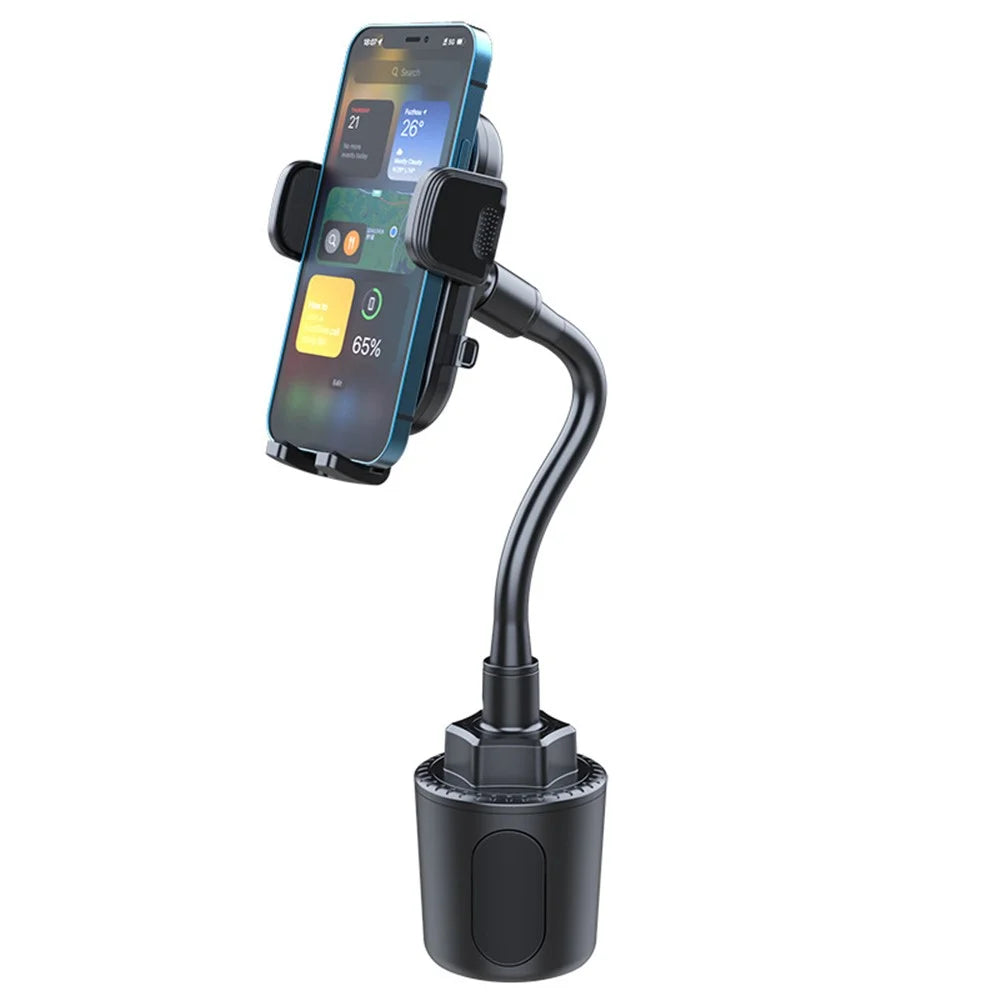 A190+X905 Flexible Arm Phone Bracket 360 Degrees Rotation Universal Car Cup Holder Cellphone Stand - 1