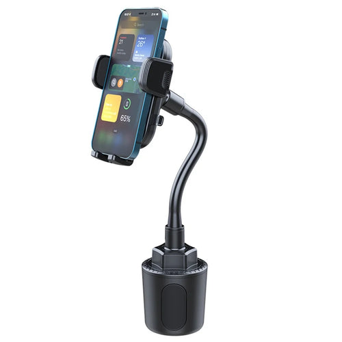 A190+X905 Flexible Arm Phone Bracket 360 Degrees Rotation Universal Car Cup Holder Cellphone Stand - 1