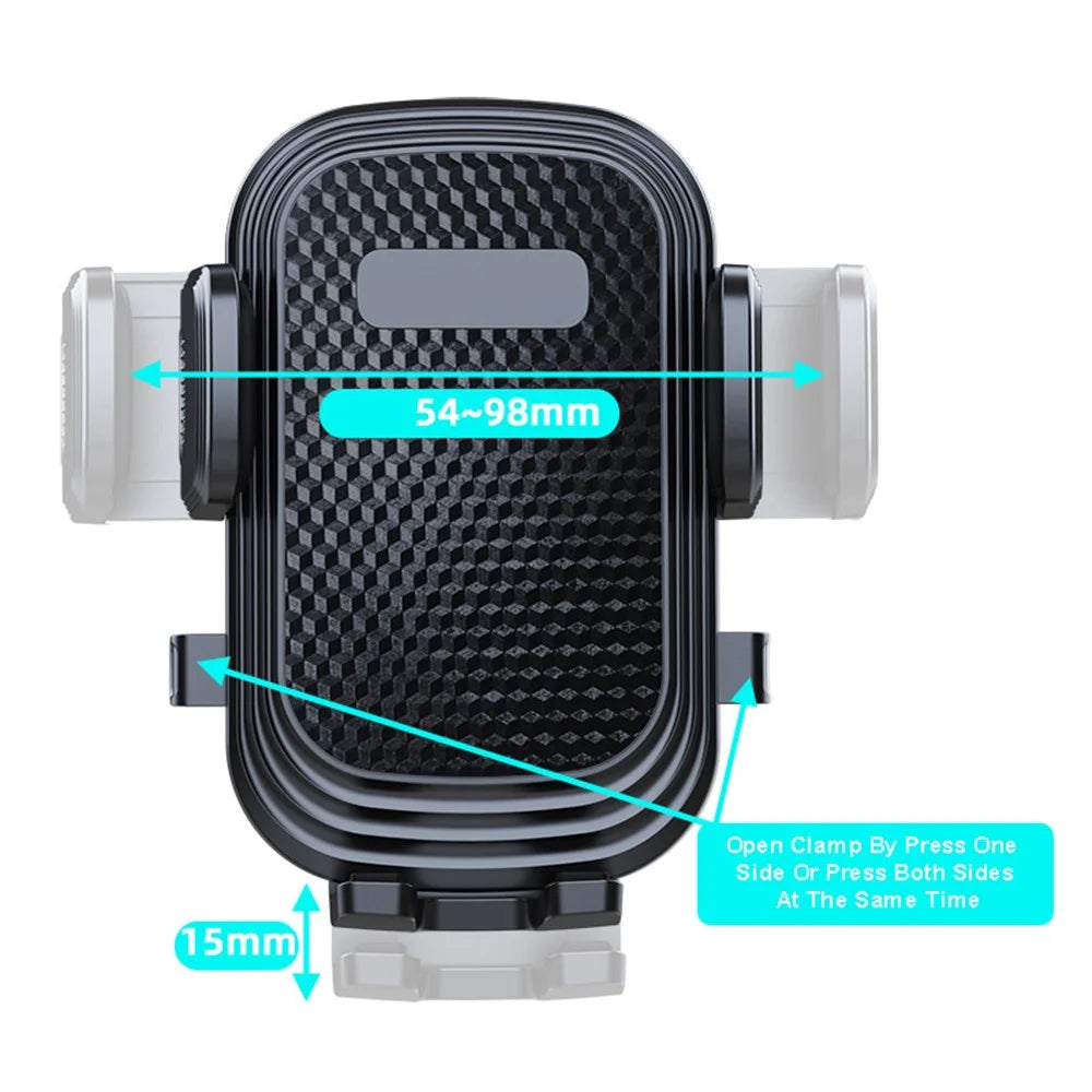 A190+X905 Flexible Arm Phone Bracket 360 Degrees Rotation Universal Car Cup Holder Cellphone Stand - 5