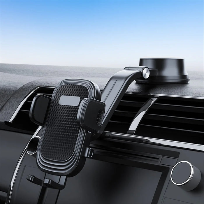 Car Dashboard Suction Cup Mobile Phone Holder Stand 360 Degrees Rotatable Bracket - 2