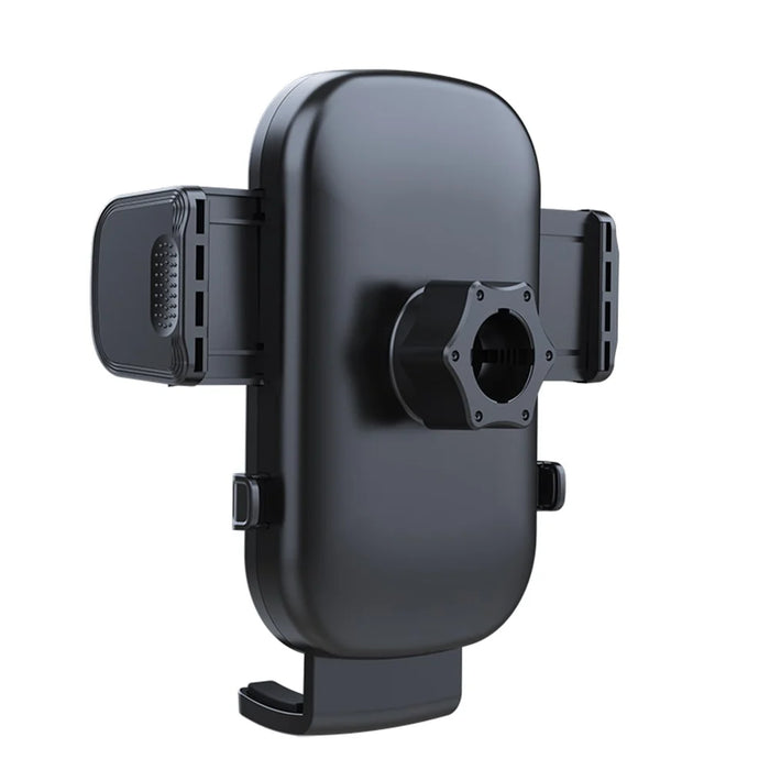 Adjustable Car Phone Holder Rotation Mobile Phone Clamp Mount for Dashboard Windshield - 4