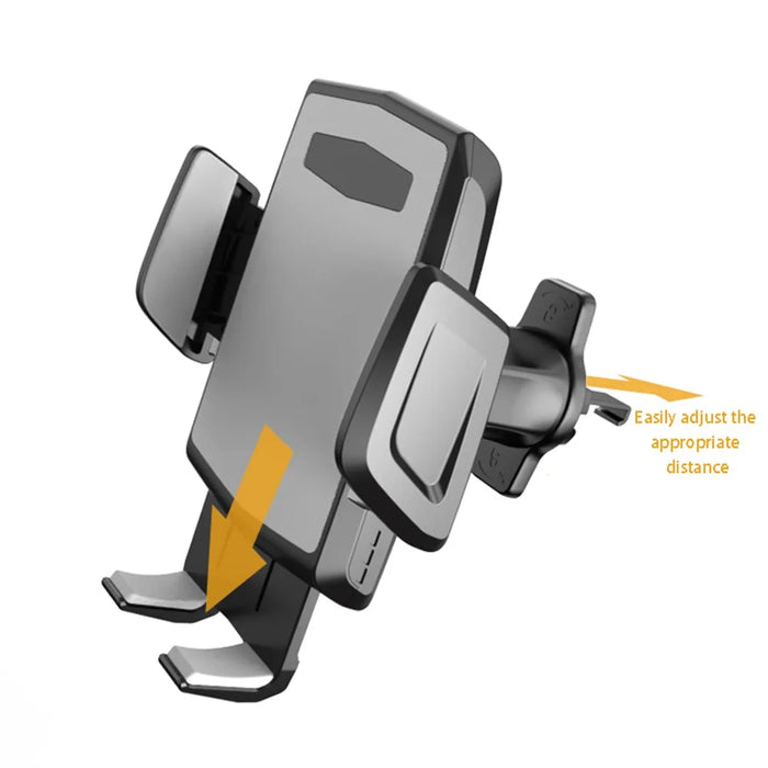 A080+X158 Universal Hook Type Car Air Outlet Phone Holder 360 Degrees Rotatable Bracket - 5