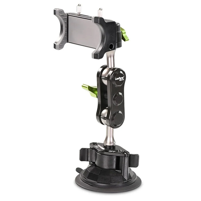 LANPARTE UBA-1 Universal Rotatable Phone Holder Stand Car Trip Suction Cup Cellphone Photography Bracket - 1