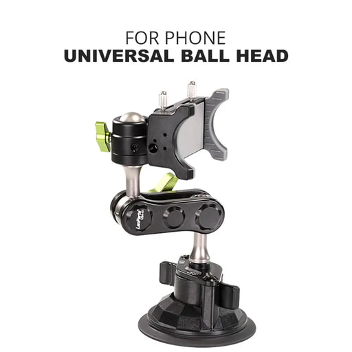 LANPARTE UBA-1 Universal Rotatable Phone Holder Stand Car Trip Suction Cup Cellphone Photography Bracket - 2