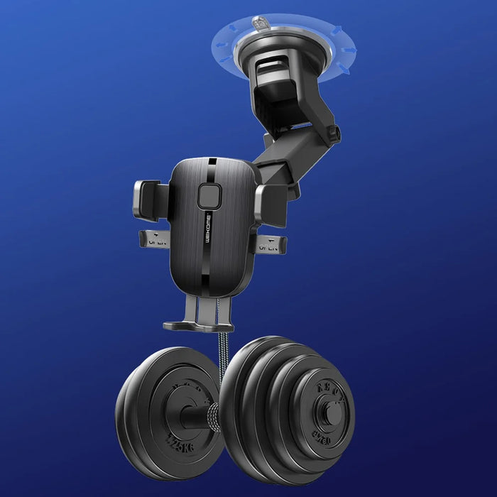 WEKOME S55 Strong Suction Vacuum Phone Clip Car Universal Cell Phone Mount Holder Anti-Shake Stabilizer Phone Clamp - 5