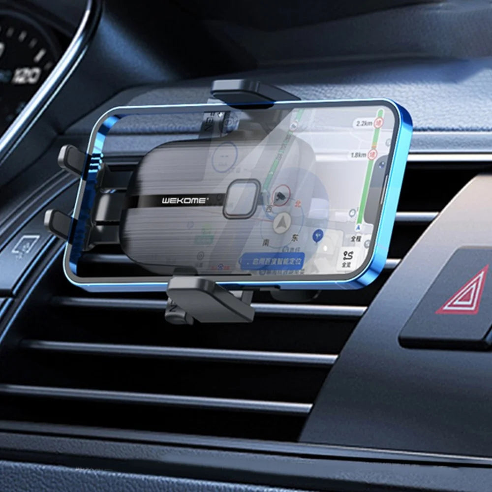 WEKOME S54 Car Air Vent Phone Holder Mount Sturdy 360-Degree Rotation Cell Phone Car Mount Clip for Safe Driving - 3