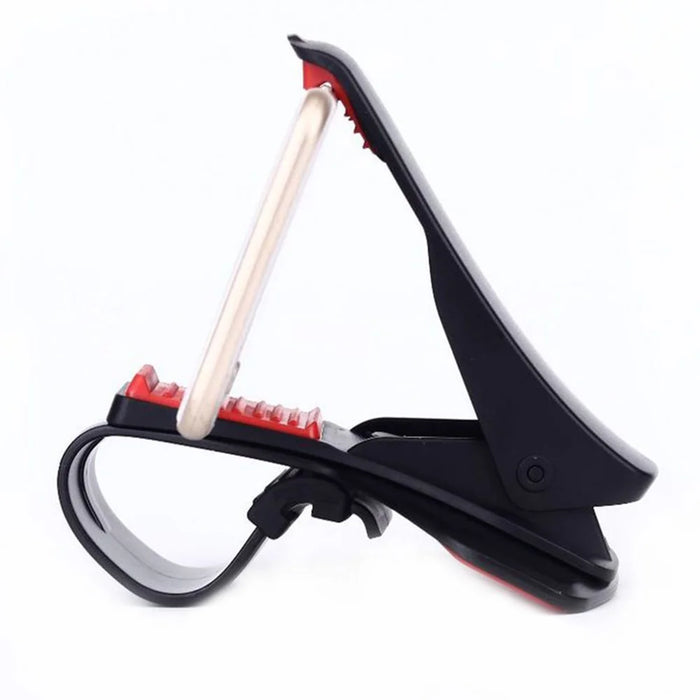 Universal Clip-On Car HUD Dashboard Mount Phone Holder Clamp Non-slip Stand - 2