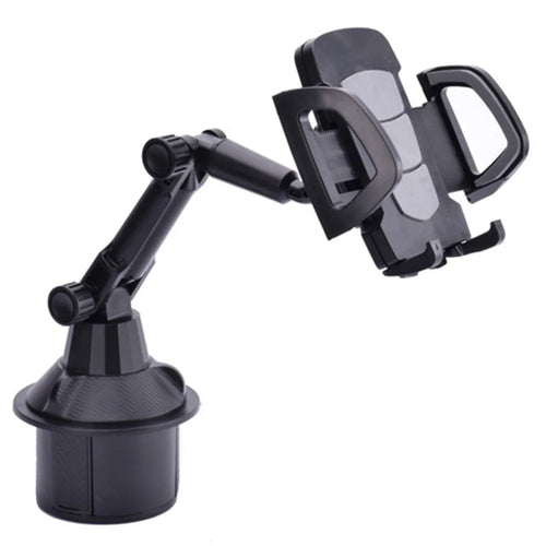 Universal Car Cup Holder Mount Adjustable Cellphone Stand 360 Degrees Rotation Phone Bracket - 1