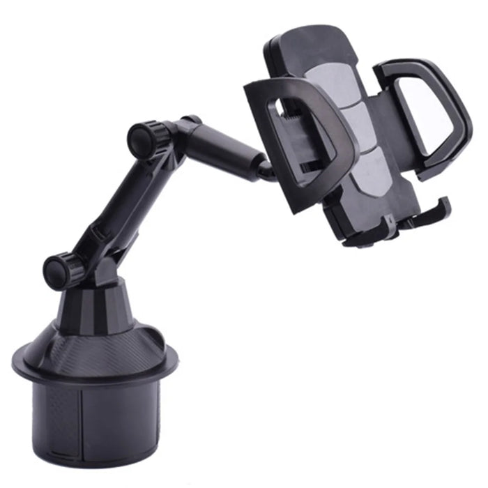 Universal Car Cup Holder Mount Adjustable Cellphone Stand 360 Degrees Rotation Phone Bracket - 1