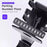 Car Dashboard Phone Stand 360 Degrees Rotation Adjustable GPS Car Clip Holder with Parking Number Plate - 5