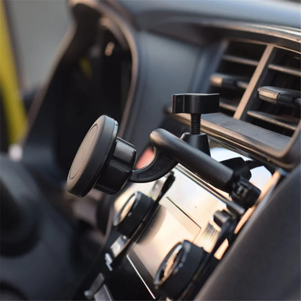 CD Slot Magnetic Phone Mount for Universal Car 360-Degree Rotating Magnetic Smart Phone Holder - 6