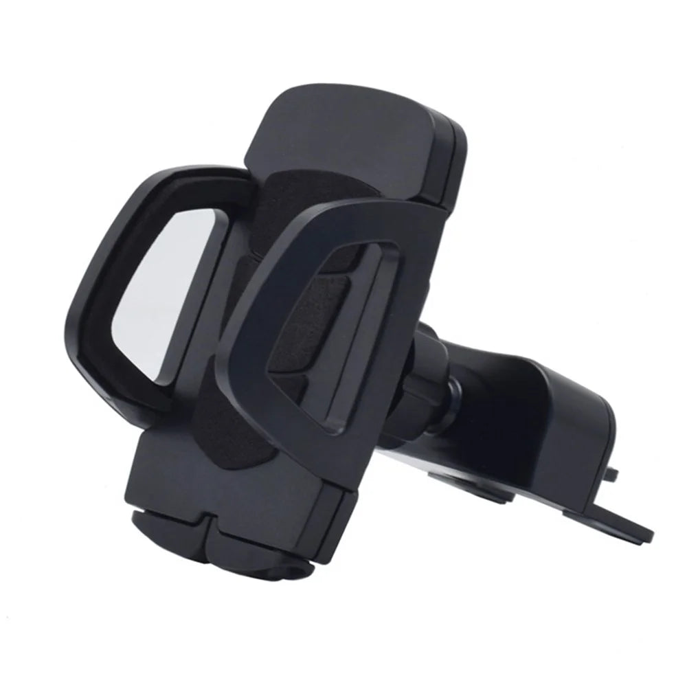 Universal Auto Car CD Slot Phone Mount for Driving Navigation 360-Degree Rotating Cell Phone Holder with Adjustable Clip - 1