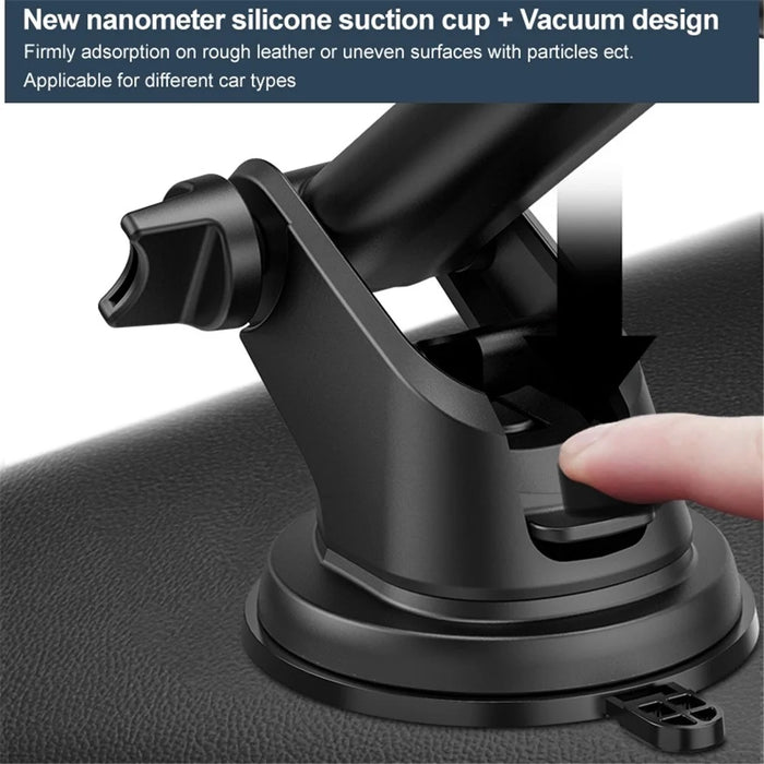 IMAK C5-X4 Telescopic Rod Magnetic Car Holder Suction Cup Base Cellphone Bracket - 4