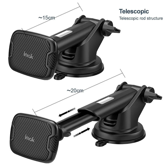 IMAK C5-X4 Telescopic Rod Magnetic Car Holder Suction Cup Base Cellphone Bracket - 5