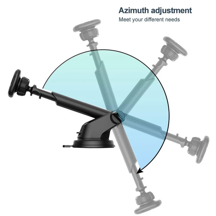 IMAK C5-X4 Telescopic Rod Magnetic Car Holder Suction Cup Base Cellphone Bracket - 6