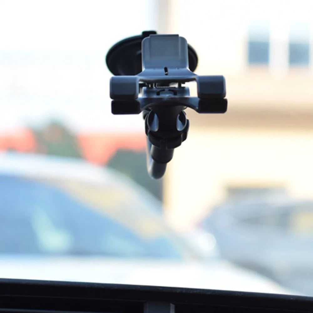 W011 Car Smartphone Bracket Bendable Arm Windshield Dashboard Sucker Mount Cell Phone Holder - Style A - 3