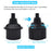 X033 Adjustable Phone Tablet Bracket 360 Degrees Rotation Universal Car Cup Holder Tablet Stand - 7