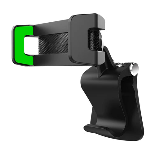 Multifunction Cellphone Holder 360° Rotatable Bracket for Car Back Seat Sun Visor Kitchen Suitcase - Green - 1