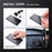 TOPK D21 Magnetic Car Dashboard Phone Holder Round Aluminum Alloy Cellphone Mount Stand - 7