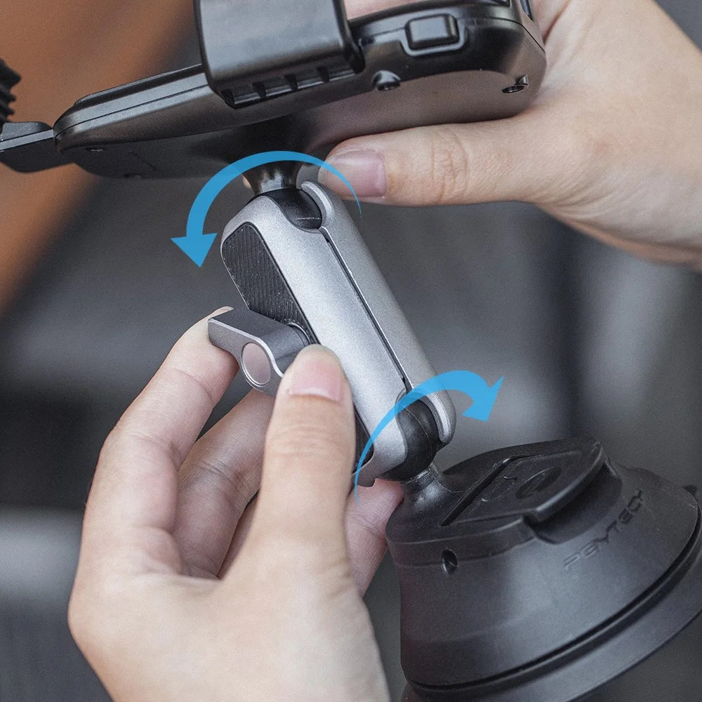 PGYTECH P-PG-002 Car Windshield Mount Suction Cup Phone Holder Stand Adjustable Cellphone Bracket - 6