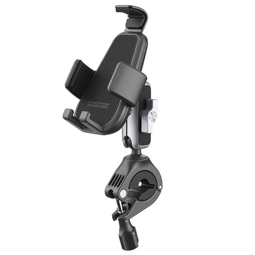 PGYTECH P-PG-001 Motorcycle E-Bike Bicycle Phone Holder Adjustable Handlebar / Rearview Mirror Mount Cellphone Bracket - 1