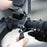 PGYTECH P-PG-001 Motorcycle E-Bike Bicycle Phone Holder Adjustable Handlebar / Rearview Mirror Mount Cellphone Bracket - 4