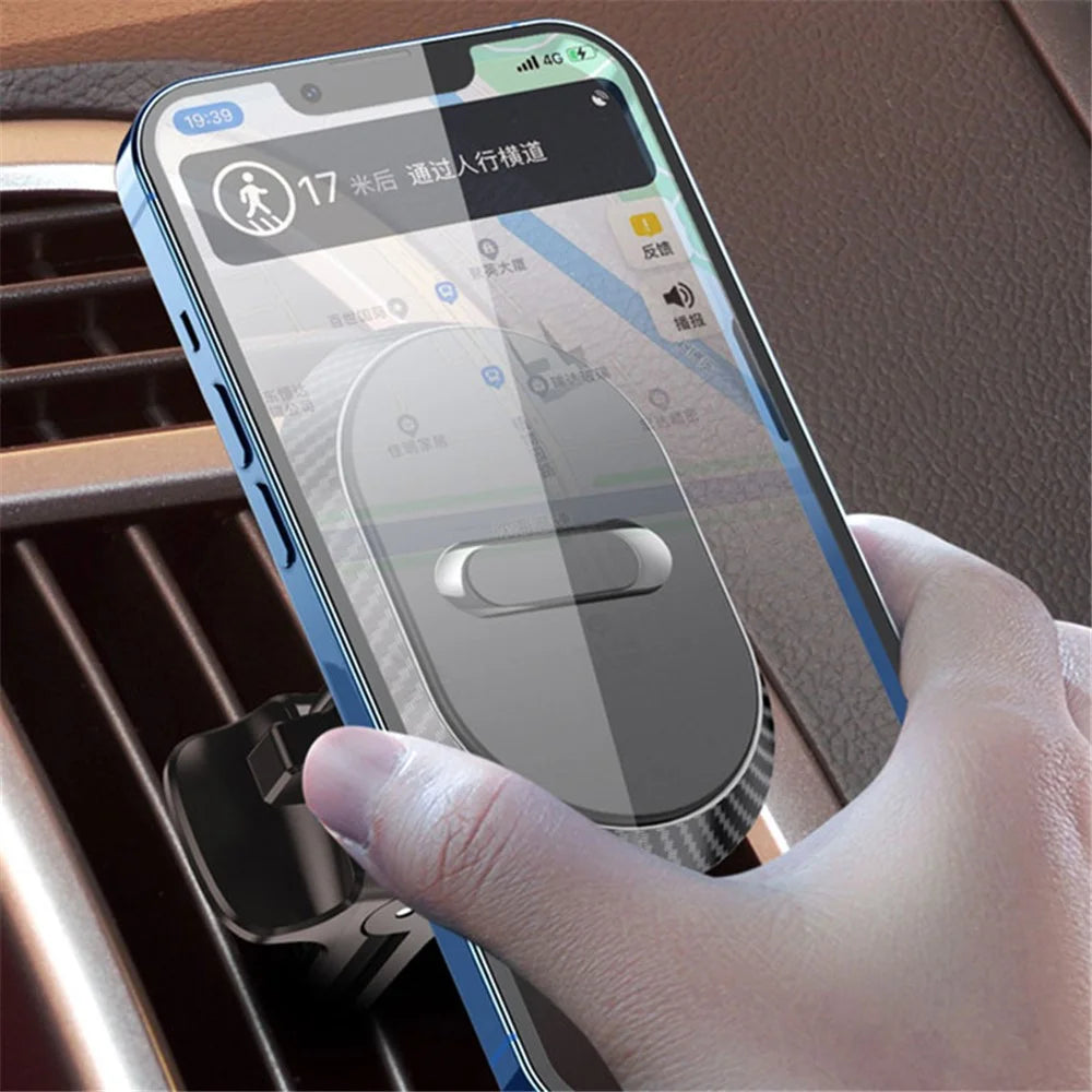 ZOS-B076 Magnetic Car Phone Mount Vehicle Air Vent Phone Holder 360-Degree Rotating Magnetic Stand - 3