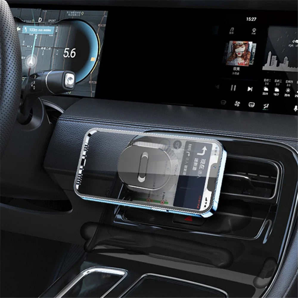 ZOS-B076 Magnetic Car Phone Mount Vehicle Air Vent Phone Holder 360-Degree Rotating Magnetic Stand - 5